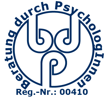 Siegel des Berufsverbands Deutscher Psychologinnen und Psychologen (BDP) für geprüfte psychologische Beratung
